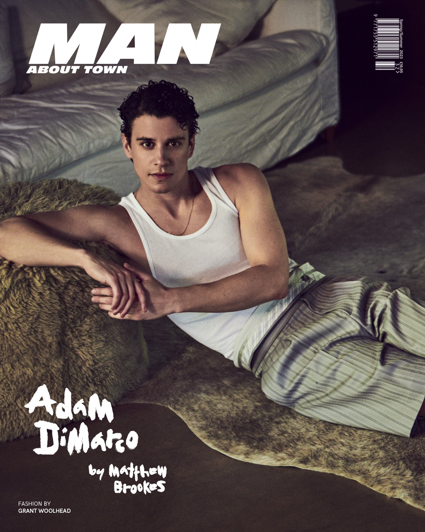 Adam DiMarco Covers Man About Town's Spring/Summer 2023 Issue