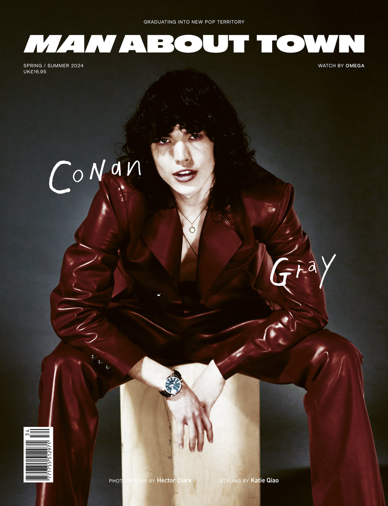 Conan Gray Covers Man About Town's Spring/Summer 2024 Issue, Wearing Omega
