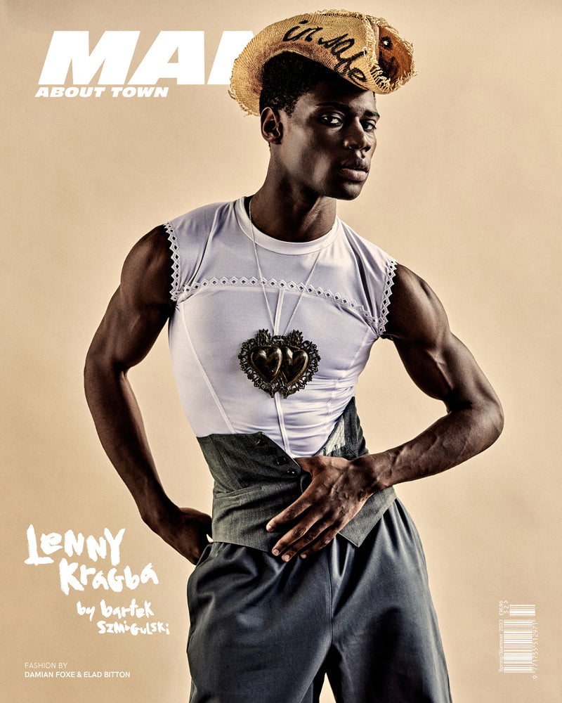 Lenny Kragba Covers Man About Town's Spring/Summer 2023 Issue