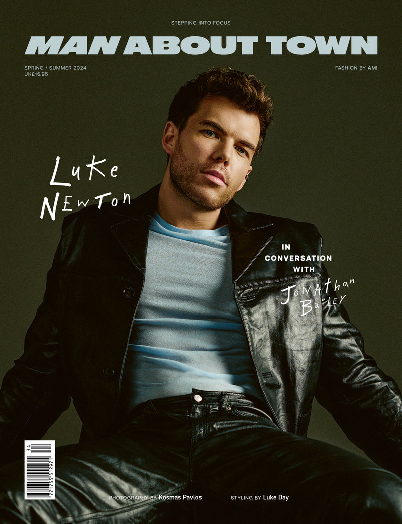 Luke Newton Covers Man About Town's Spring/Summer 2024 Issue