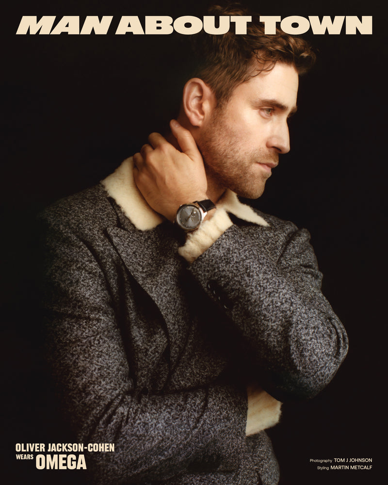 Oliver Jackson-Cohen Covers Man About Town's Autumn/Winter 2023 Issue