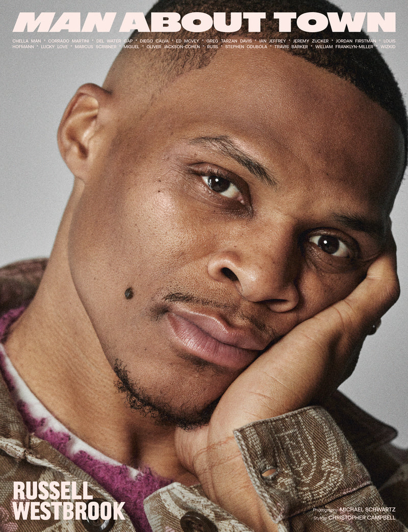 Russell Westbrook Covers Man About Town Autumn/Winter 2023