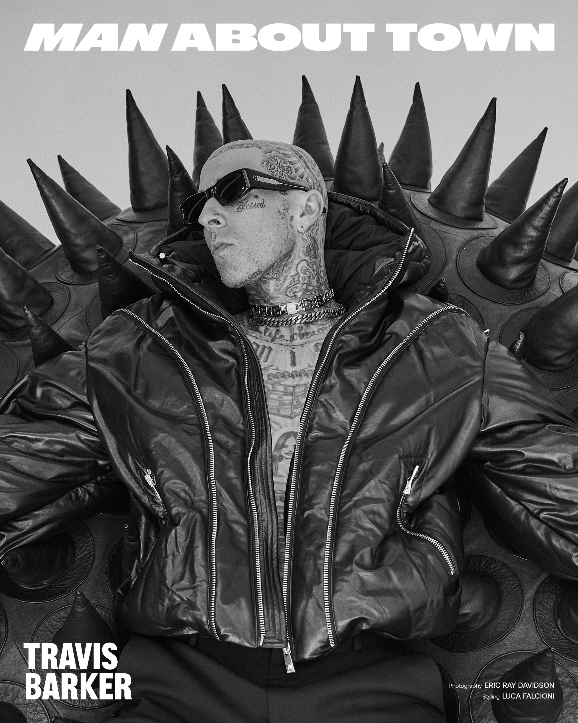 Travis Barker Covers Man About Town's Autumn/Winter 2023 Issue